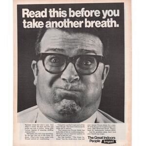 Bryant Air Conditioning Magazine Advertisement 1969 Vintage Great Indoors HVAC